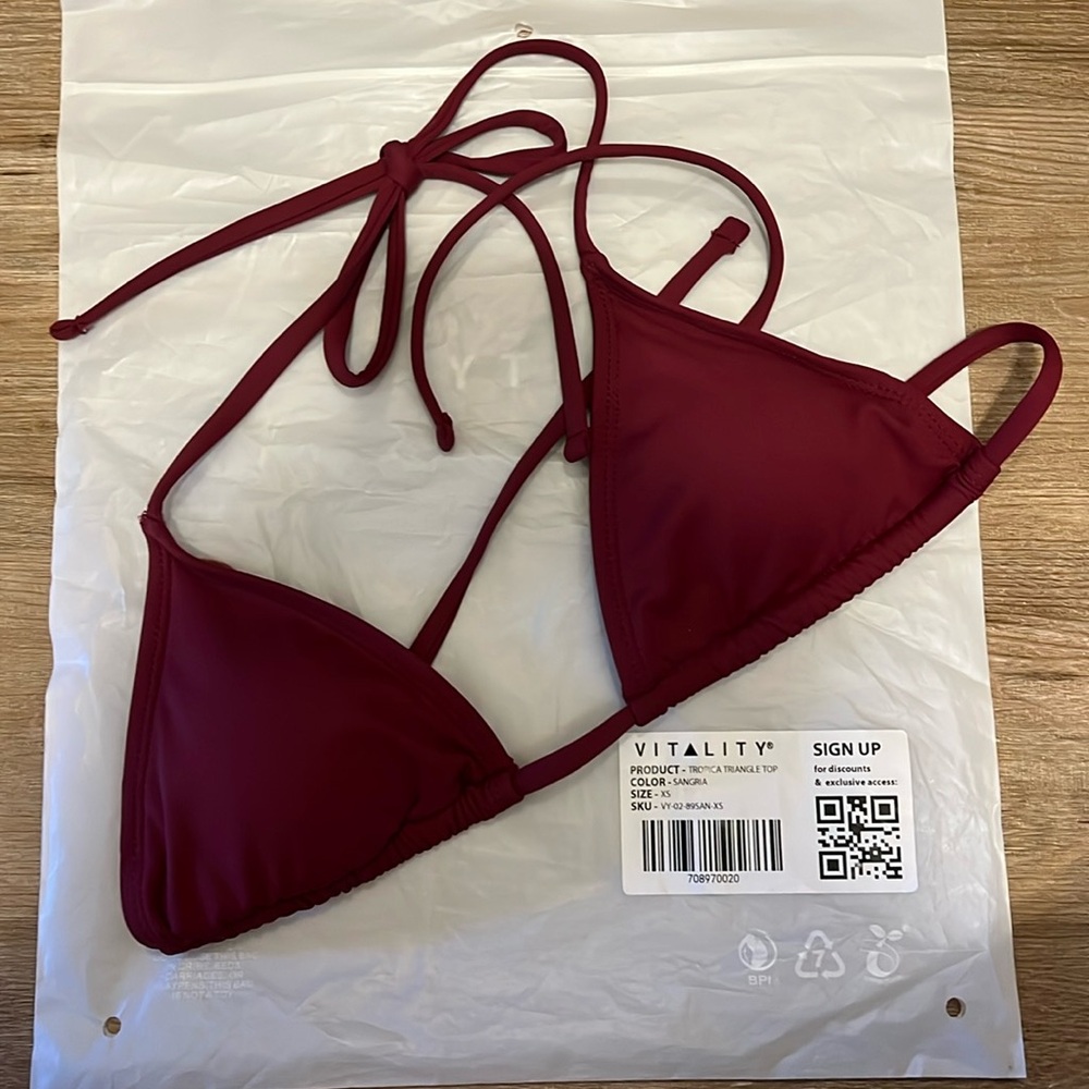 Vitality Sangria Bikini